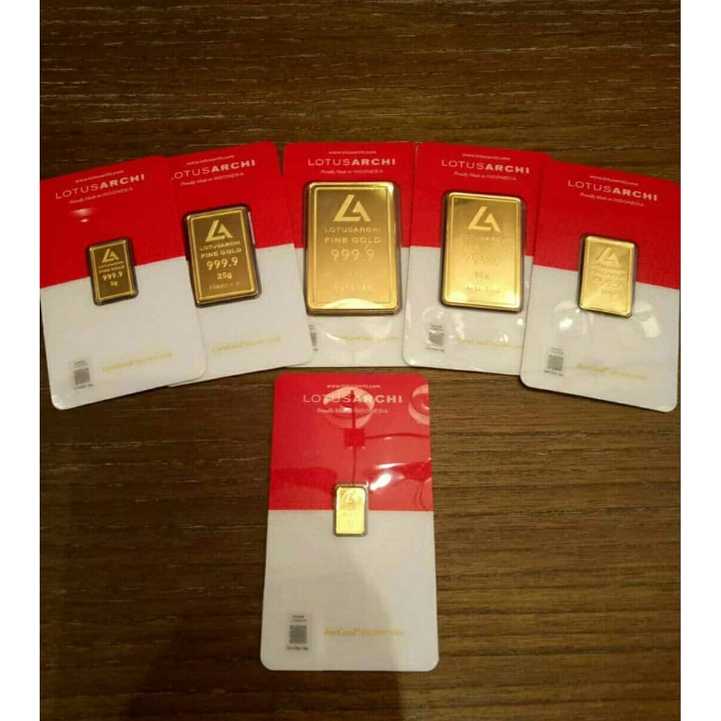 Kartu Merah Putih Original Ori 100% LOTUS ARCHI 0,5 - 1 Gram