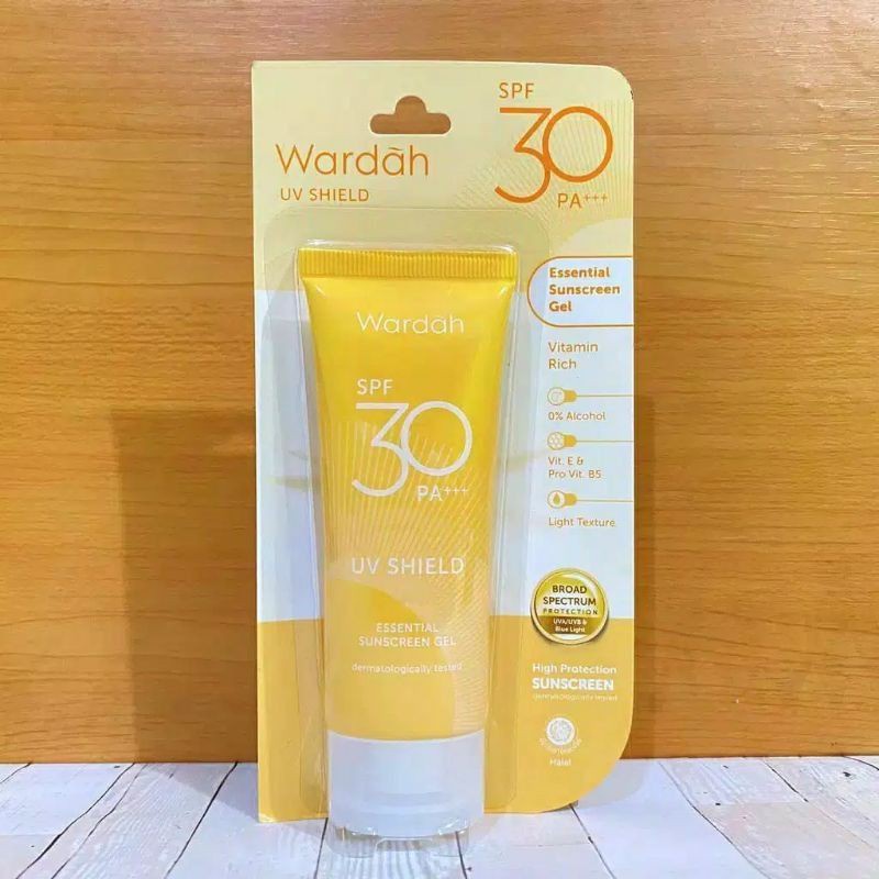 Wardah UV Shield Essential Sunscreen Gel SPF 30 PA +++ 40 ml