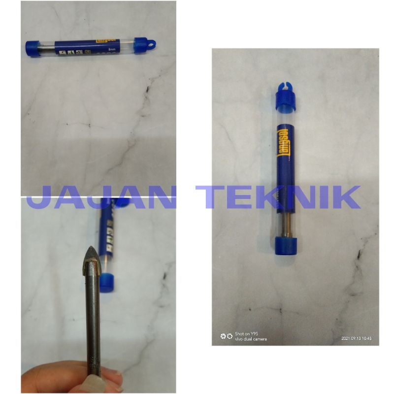 mata bor kaca 8mm / mata bor tombak 8mm / bor kaca / bor keramik