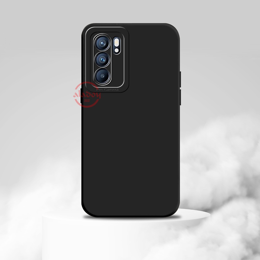 Case Oppo Reno 6 5G Soft Case Liquid Silicone Pro Camera Premium Casing