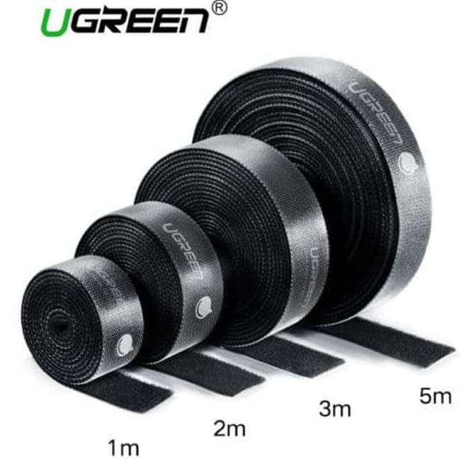 

UGREEN CABLE ORGANIZER WINDER TAPE KABEL ORGANIZER PENGIKAT KABEL 1M