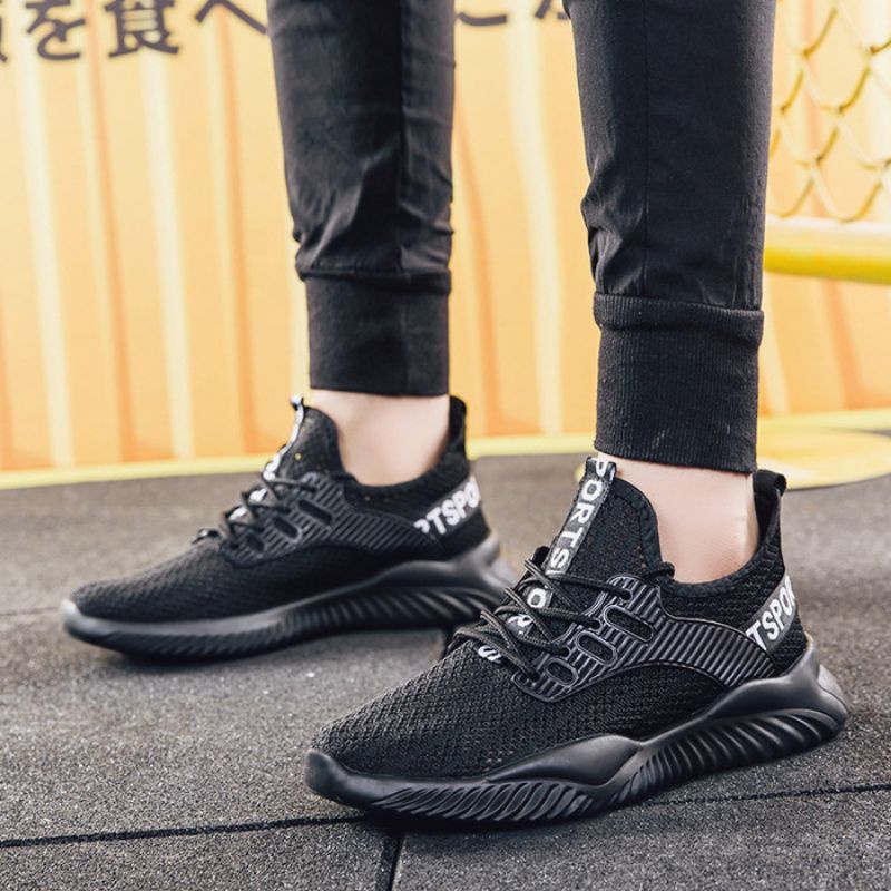 Sepatu Sneaker Pria 01165990 Woven Breathable Casual Sports