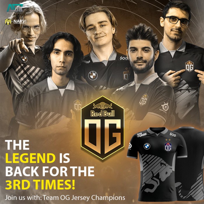 Jersey Team OG Redbull Gray