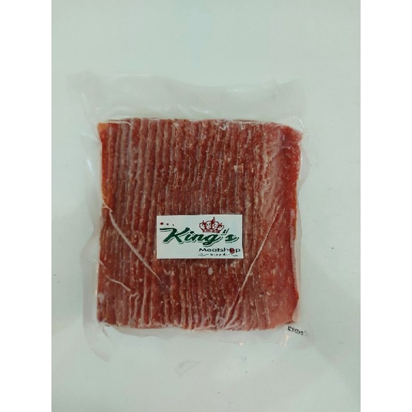 

Beef Bacon Premium/ Bacon Sapi 1kg