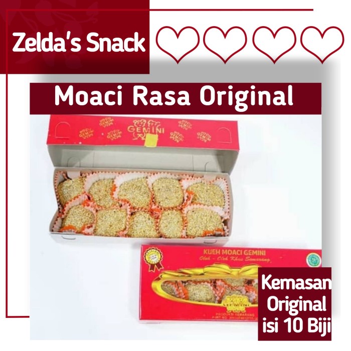 

⭐ COD ⭐ Moci Moaci Gemini Semarang isi 10 ORIGINAL - Wijen