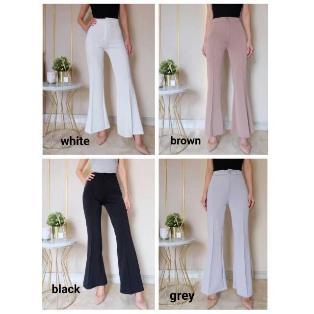 SHE 1KG MUAT 5PCS | CUTBRAY PANTS CELANA PANJANG SCUBA POLOS PREMIUM HITS SELEBGRAM
