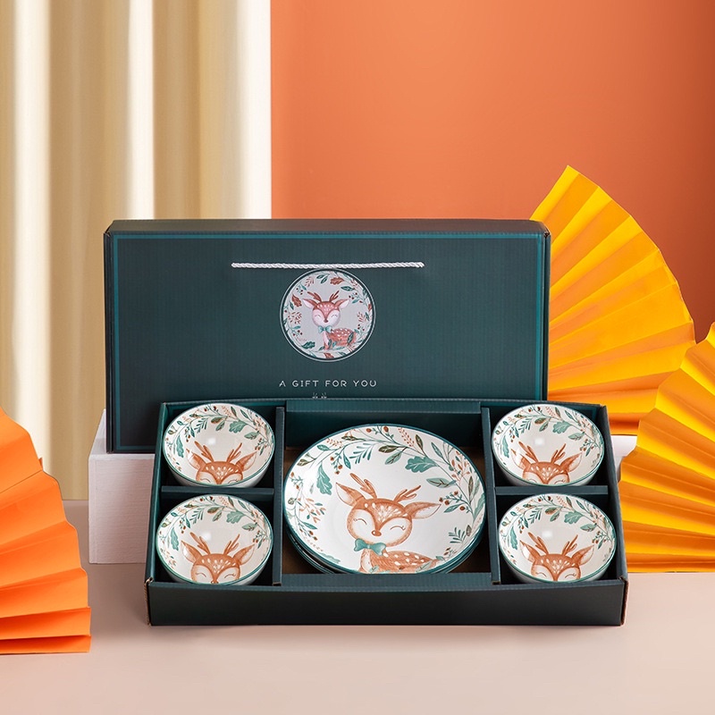 Mangkuk hampers natal 2021 christmas gift piring import keramik hadiah pasangan keluarga