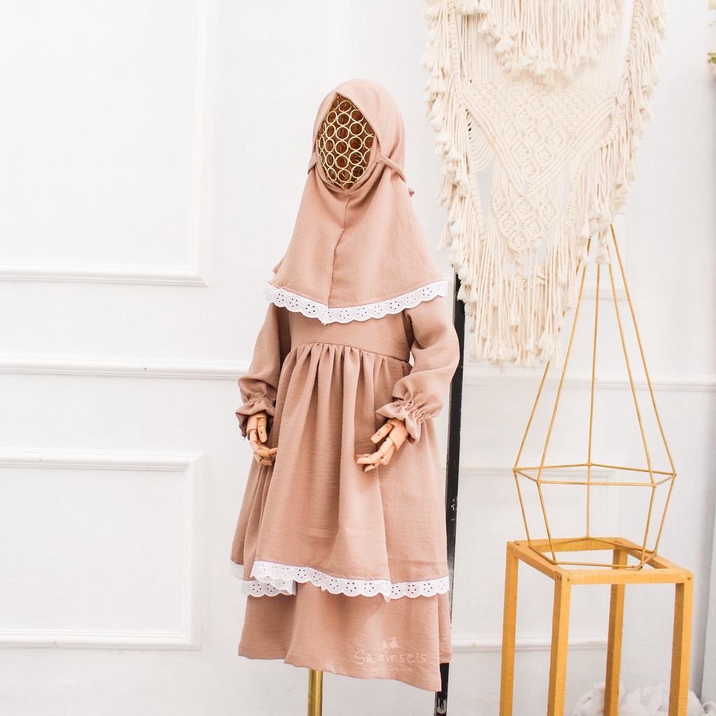 Saoirse's Zakia Gamis Set - Setelan Gamis Anak Perempuan