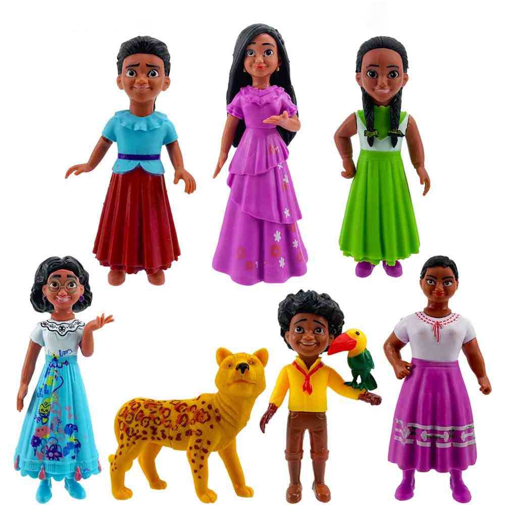 Encanto Mainan Action Figure Karakter Disney Madrigals Pico Bahan PVC Untuk Hadiah Anak