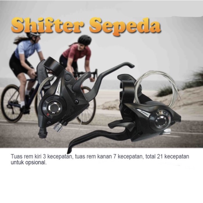 Gear shifter mountain set persneling sepeda MTB 3x7