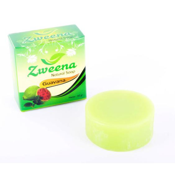 New Arrival Zweena Natural Soap Guavana (Sabun Herbal Ber Bpom) Kwalitas Terbaik