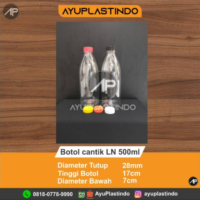 

Botol plastik cantik 500 ml/ harga 1 pack isi 84 pcs