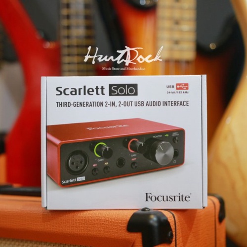 Jual Focusrite Scarlett Solo Gen 3 Soundcard Limited