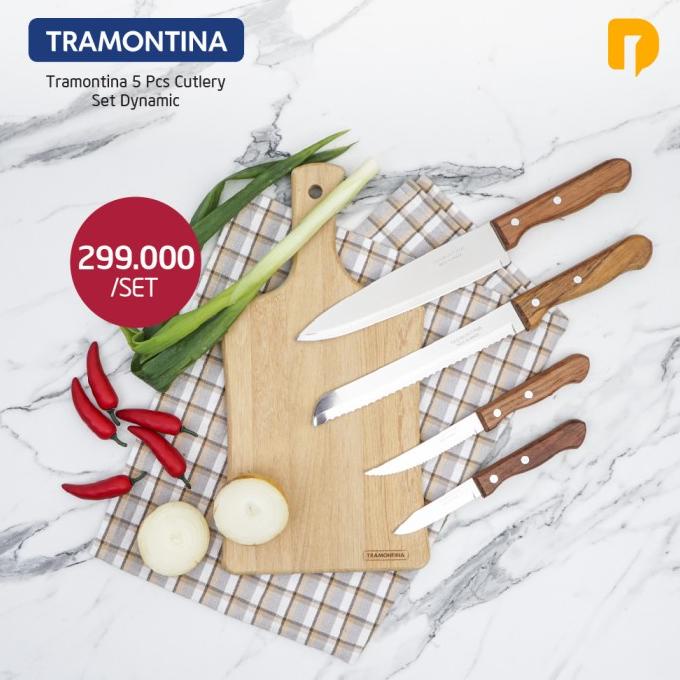 

Pisau Set - Tramontina Cutlery Dynamic Set Of 5Pc Hildawatimore