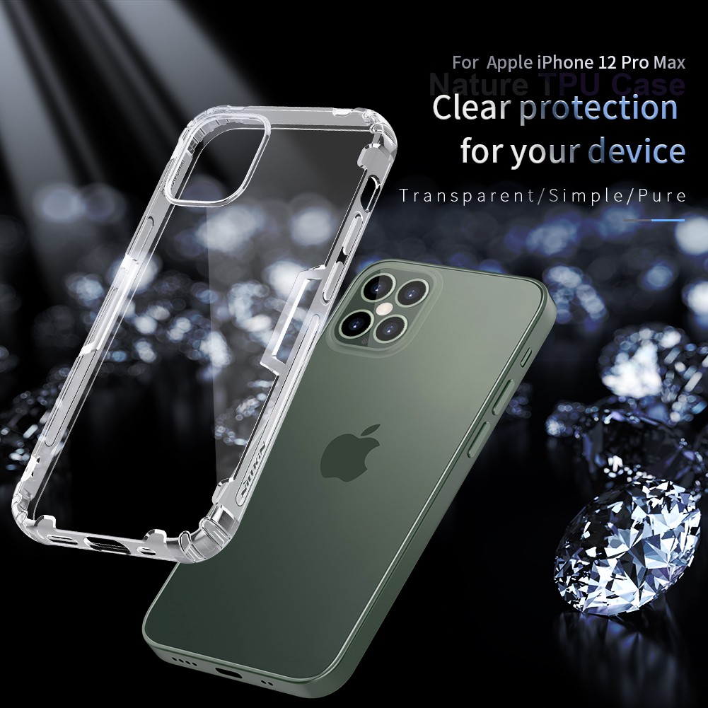 Soft Case Apple iPhone 12 Pro Max 6.7 Nillkin Nature TPU Casing Original