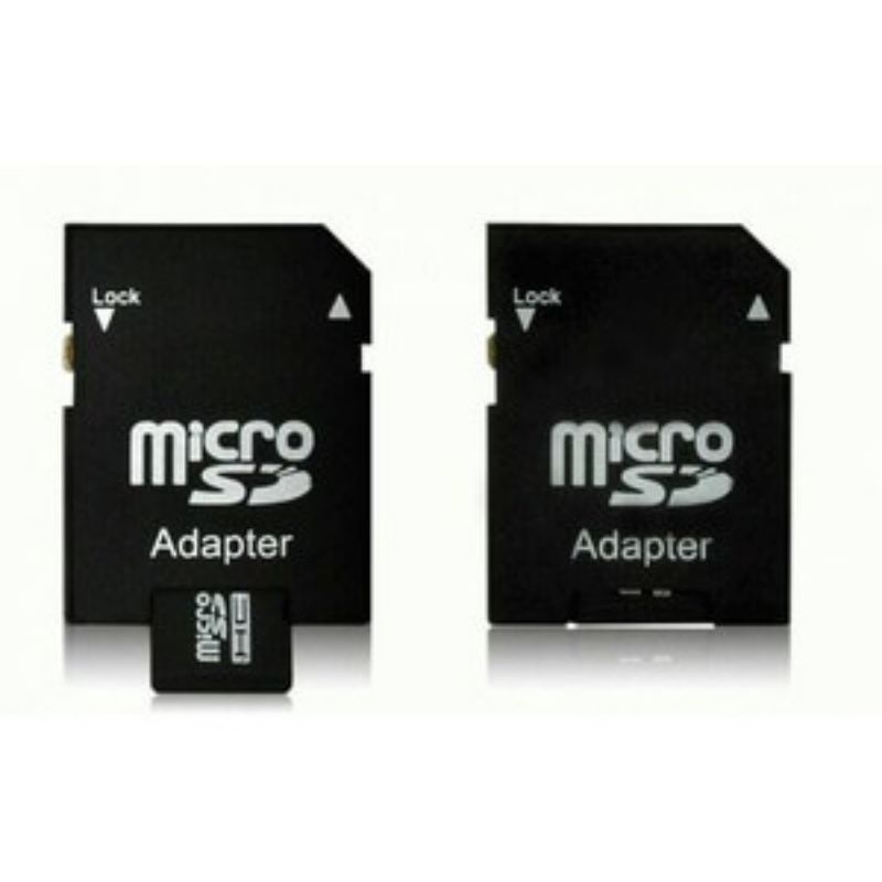 Adapter ini digunakan untuk mengkonversi Memory Card Type Micro menjadi SD Card / MMC.