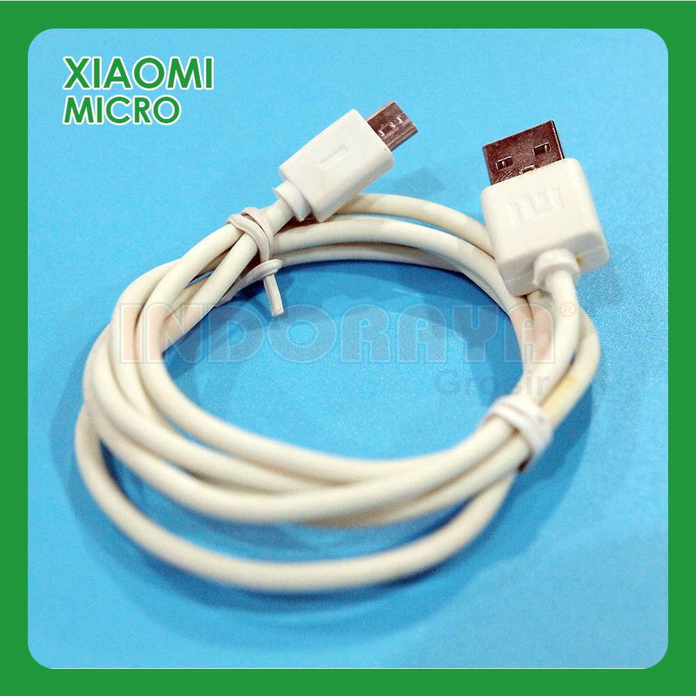 KABEL CHARGER USB MICRO KABEL DATA XIAOMI MICRO USB OC PUTIH KABEL CHARGER XIAOMI TIPE MICRO MURAH