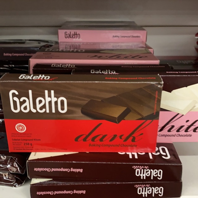 

Galetto Baking Compound Chocolate 250g