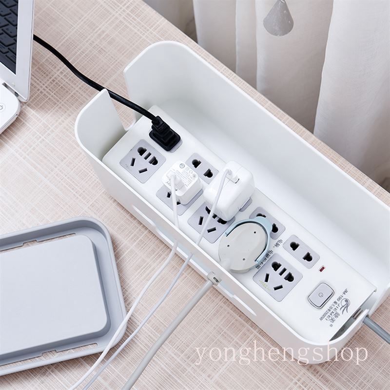 Kotak Penyimpanan Kabel Power Strip Multifungsi Untuk Komputer