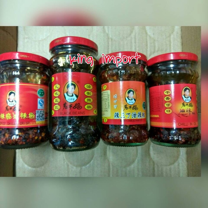 

Jual Laoganma Chili In Oil , Hot Chili , Hot Pepper ,Black Bean - Black Bean