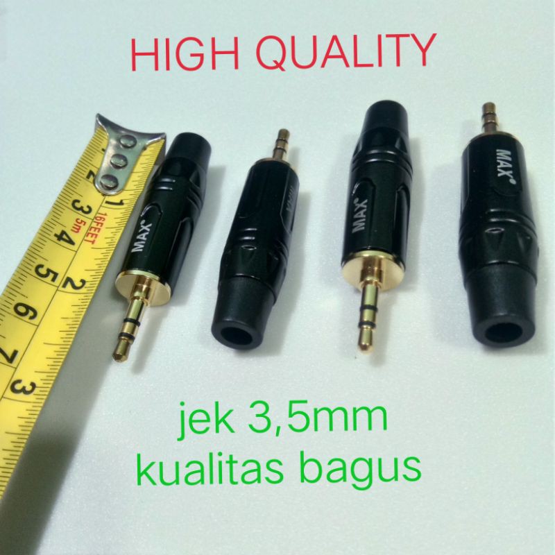 jek jack 3,5 mm  bagus kualitas