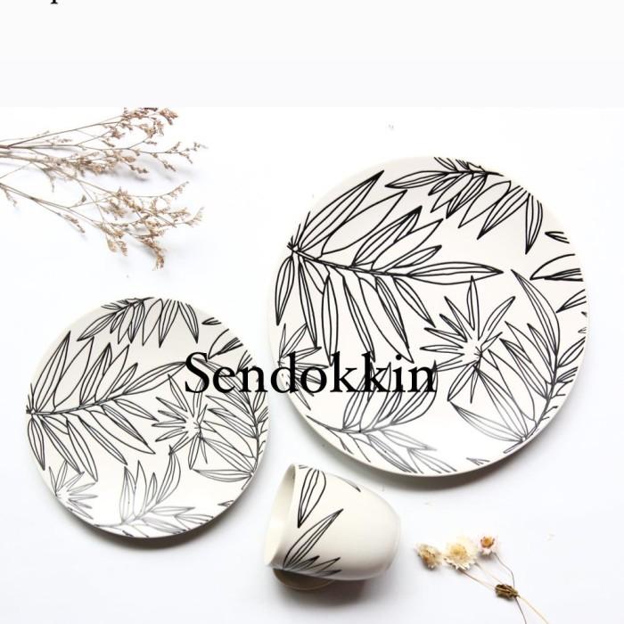 Hampers | Set Piring Keramik Dinner Mangkok Piring Hampers Parsel