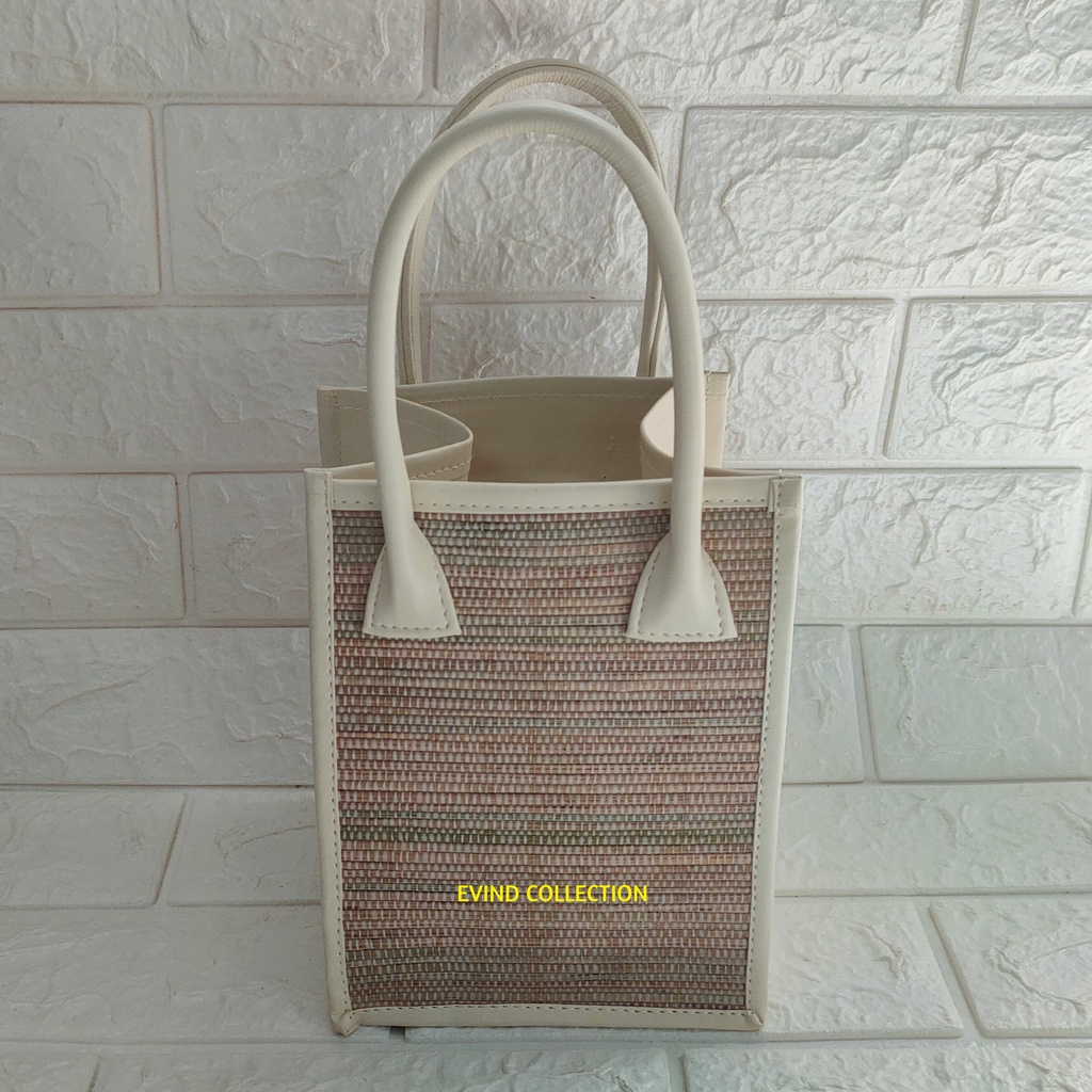 Tas Hampers Mika Mendong Isi 3 Toples Keranjang Parcel Mika Transparan Tas Mika Parcel Lebaran