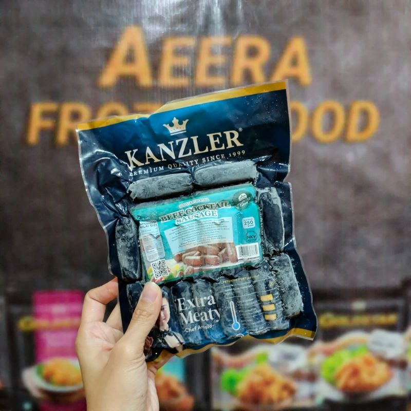 

Kanzler Beef Cocktail Sausage 250Gr