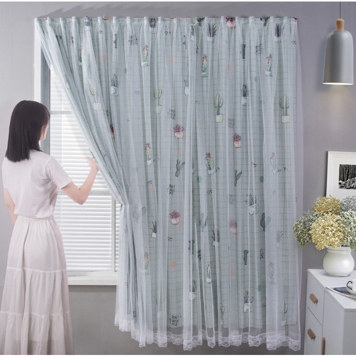 gorden- gorden magic velcro tirai hordeng pasang tanpa bor tanpa paku -gorden.