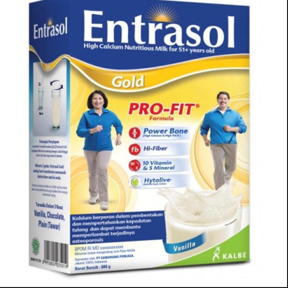 

Best product Entrasol Gold Vanila / Coklat 600 gr ED > 1 Th 72