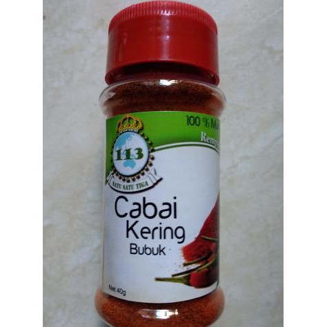 

BERKUALITAS! Cabai Kering Bubuk 40gr Djelita 113