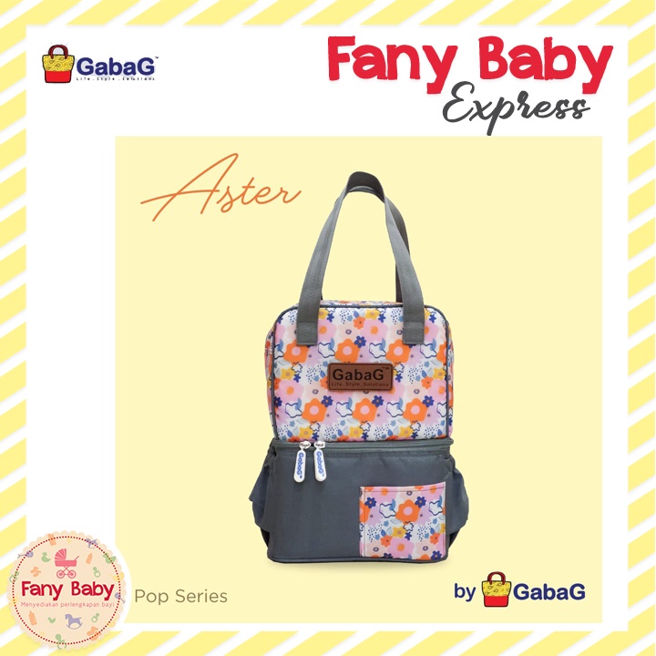 GABAG POP SERIES - THERMAL BAG ASTER [FREE ICE GEL 2 PCS]