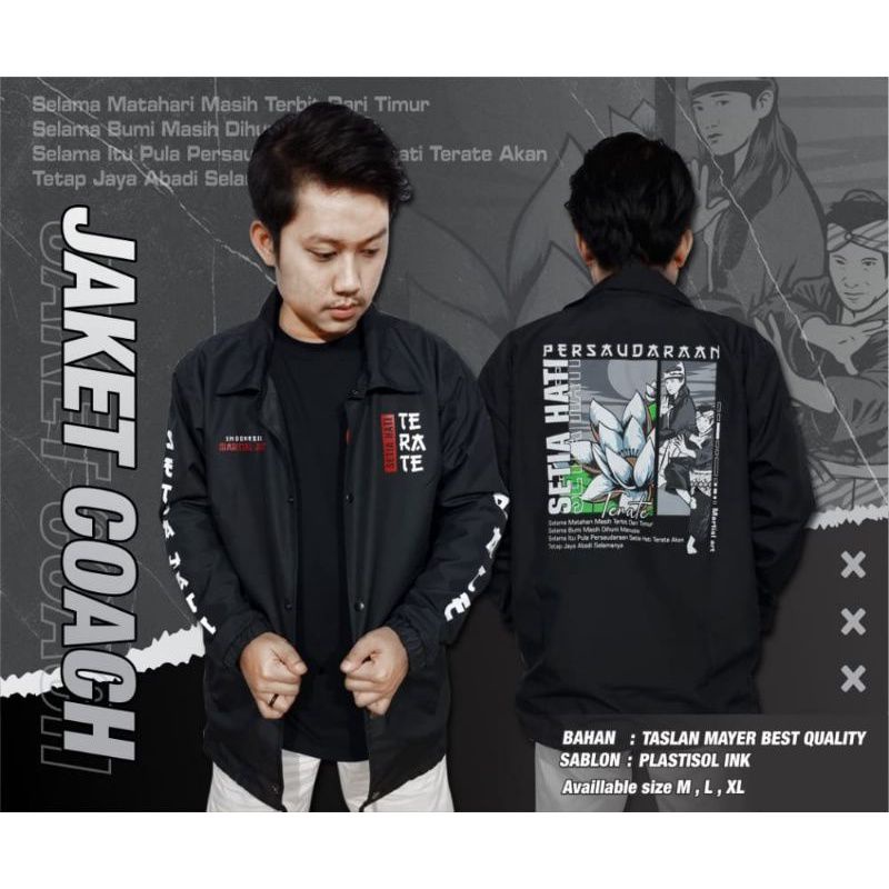JAKET COACH PSHT TERATE JAKET COACH TERBARU JAKET KEREN