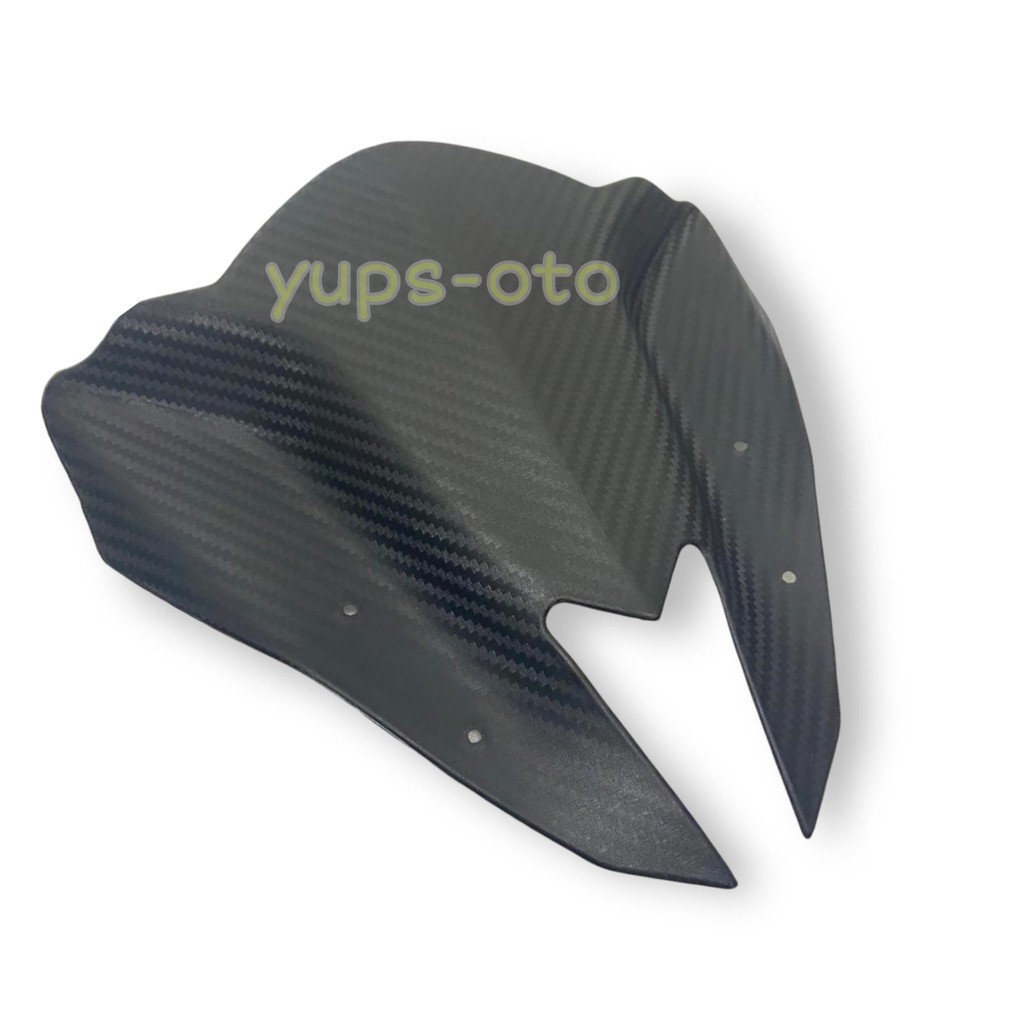 VISOR TRANSFORMER KARBON HITAM KILAT YAMAHA AEROX 155 WINDSHIELND AEROX TRANSFORMER FULL CARBON HITAM VISOR AEROX BAHAN BERKUALITAS PREMIUM