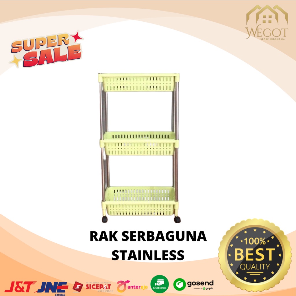 [COD] RAK FAWSLINE 3 SUSUN RAK SUDUT STAINLESS