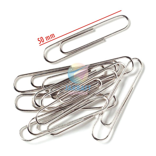 

Paper Clip Besar Berwarna Kertas Besar No. 5 Jumbo 50 MM 5 CM