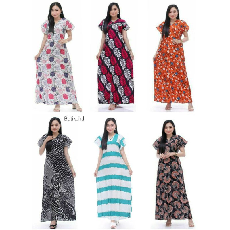 Daster - Daster lengan pendek - Daster Panjang - Busui Ibu Hamil