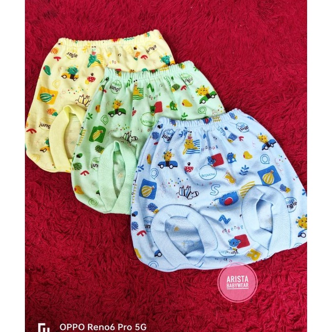 ARISTA BABY - (3PCS) celana pop bayi MOTIF JUNGLE