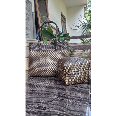tas set keben bali isi 4/canang sari/tas jali premium