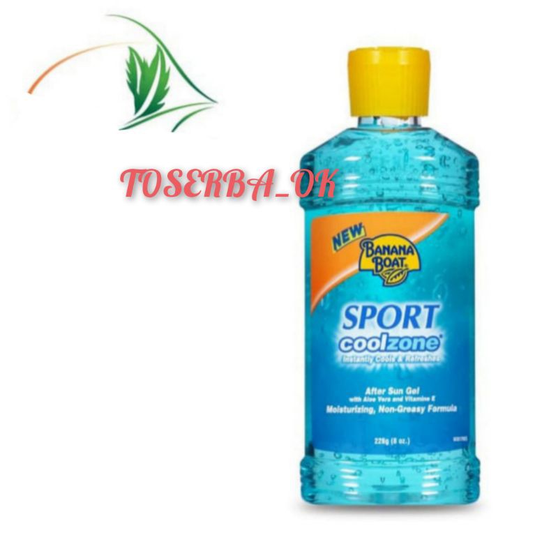 Banana Boat Sport Coolzone After Sun Gel.
