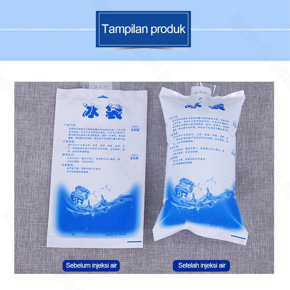 Halo Baby Store Ice Gel Pack 200ml /kantong air es ice cooler bag Cool Jelly Cooler /Pendingin
