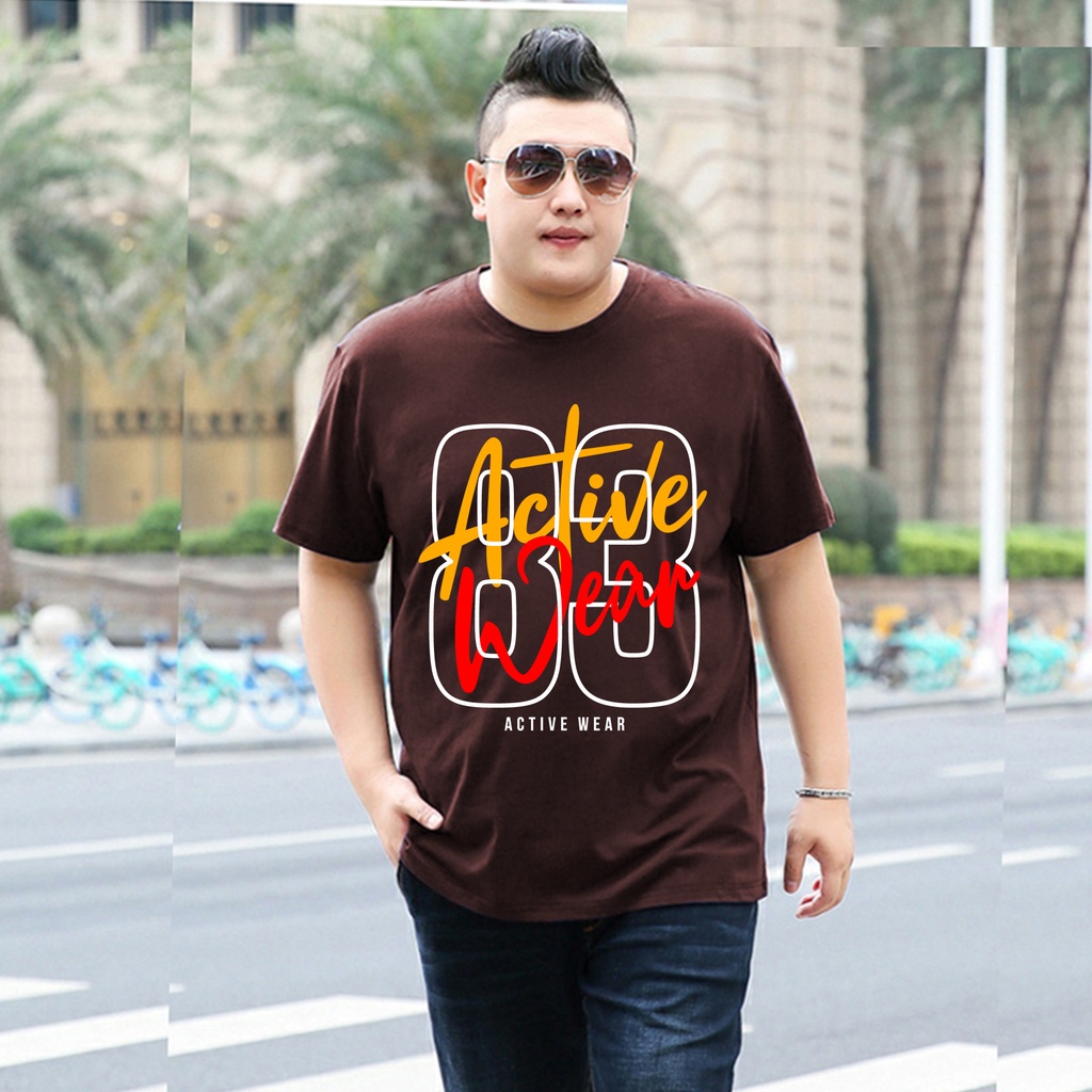 Baju Kaos Pria Jumbo Siap 88 Tshirt Bigsize XL XXL Distro DTF