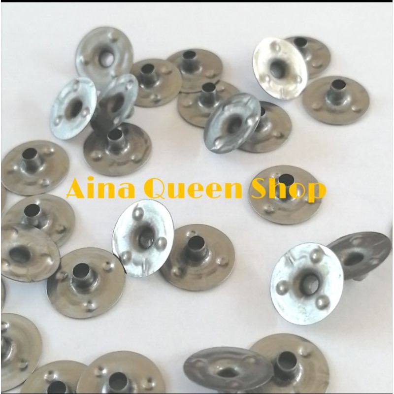 100pcs TAB DUDUKAN SUMBU LILIN KATUN/Tab Sumbu Lilin/Candle Wick Sustainer