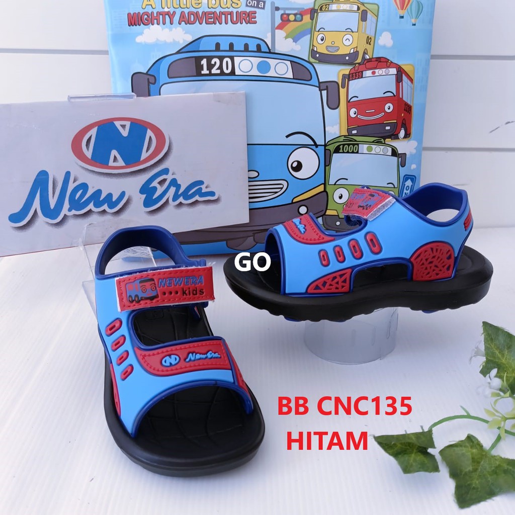 gof  NEW ERA BB CNC135 dan BB/KC 1351Sandal Selop Baby Sepatu Sandal Tali Belakang Anak Laki Laki Original