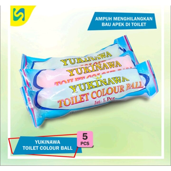 kamper toilet isi 5:merk yukinawa.original