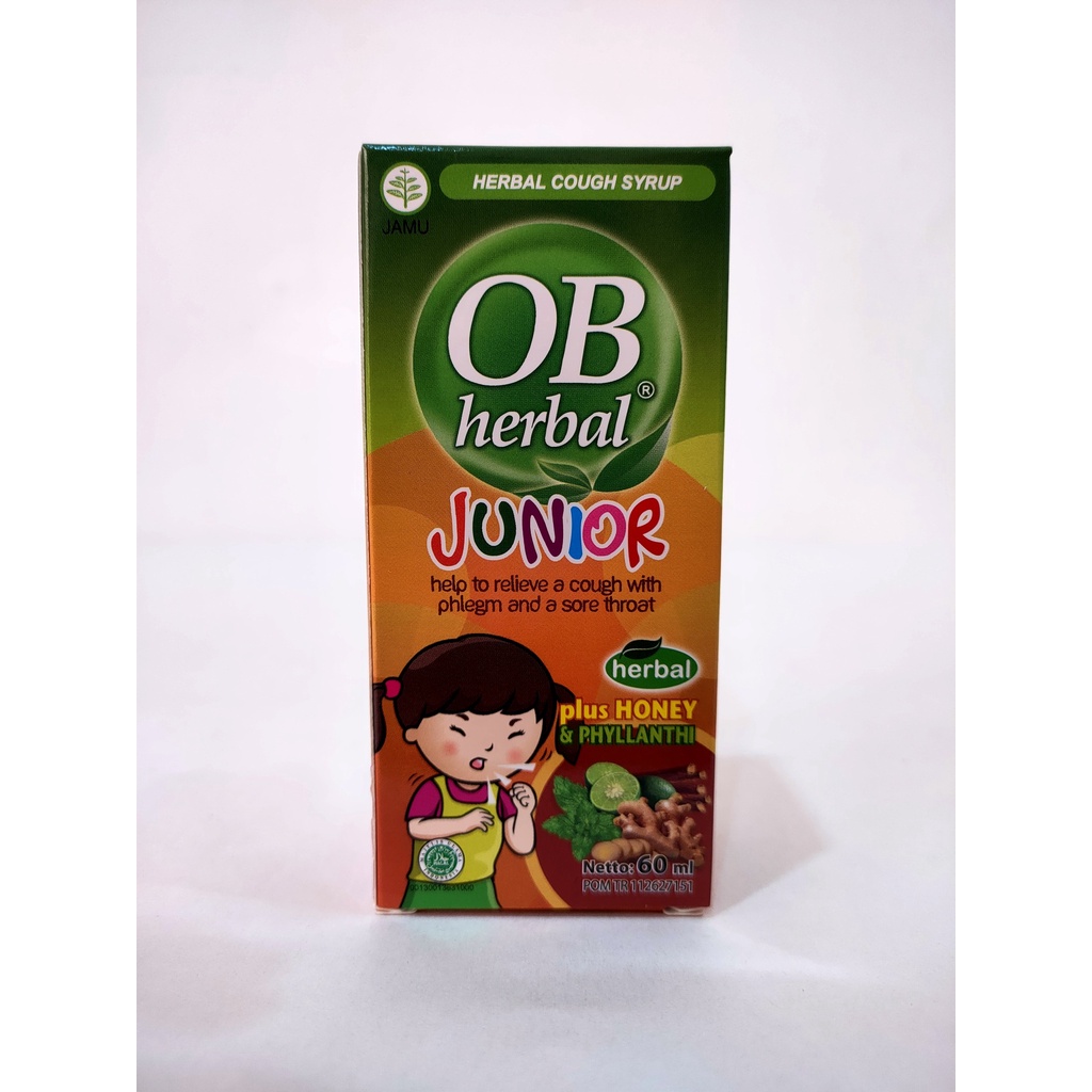 Jual OB HERBAL JUNIOR SIRUP 60ML | Shopee Indonesia