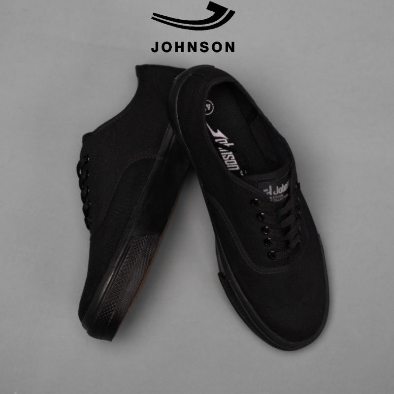 Johnson Astro Lowcut All Black Original 100% | Jhonson Sepatu | Sepatu Jhonson | Sepatu Johnson | Jh