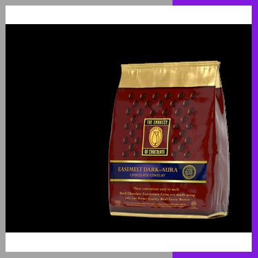 

Tulip Easimelt Aura Dark Couverture 65% 250Gr