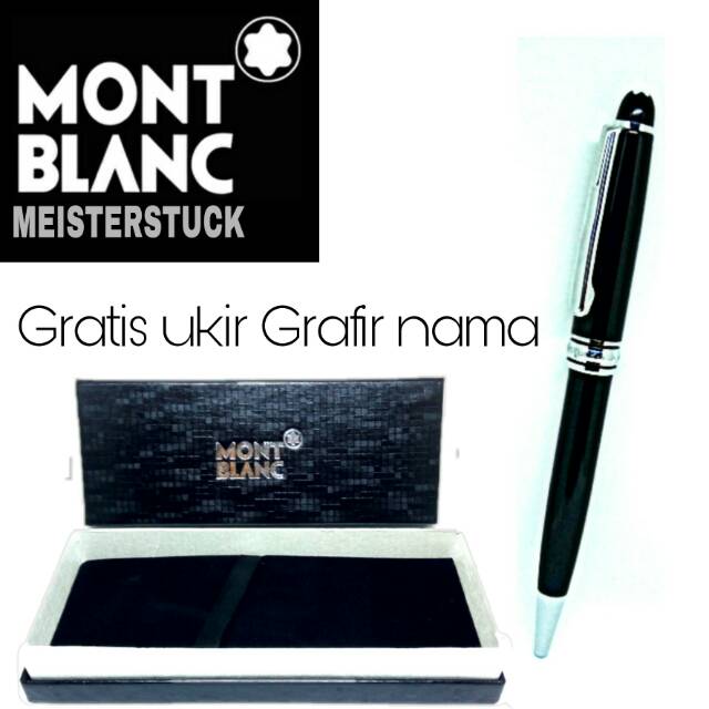 

Pulpen mewah montblanc meisterstuck gratis ukir Grafir nama