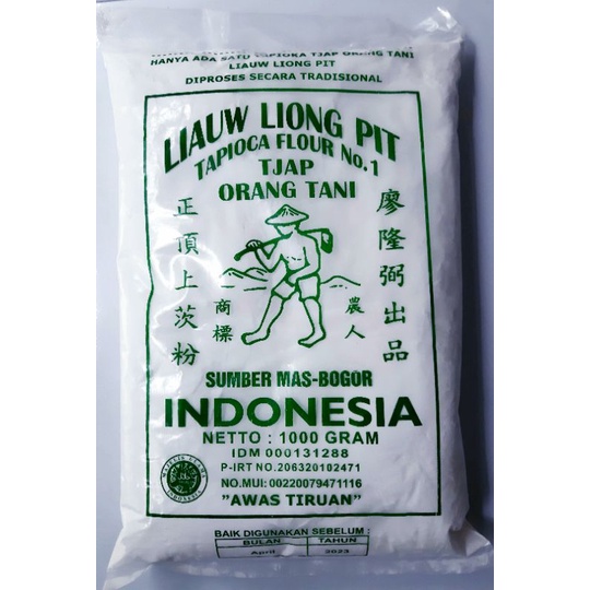 

sagu/tepung tapioka liauw liong pit